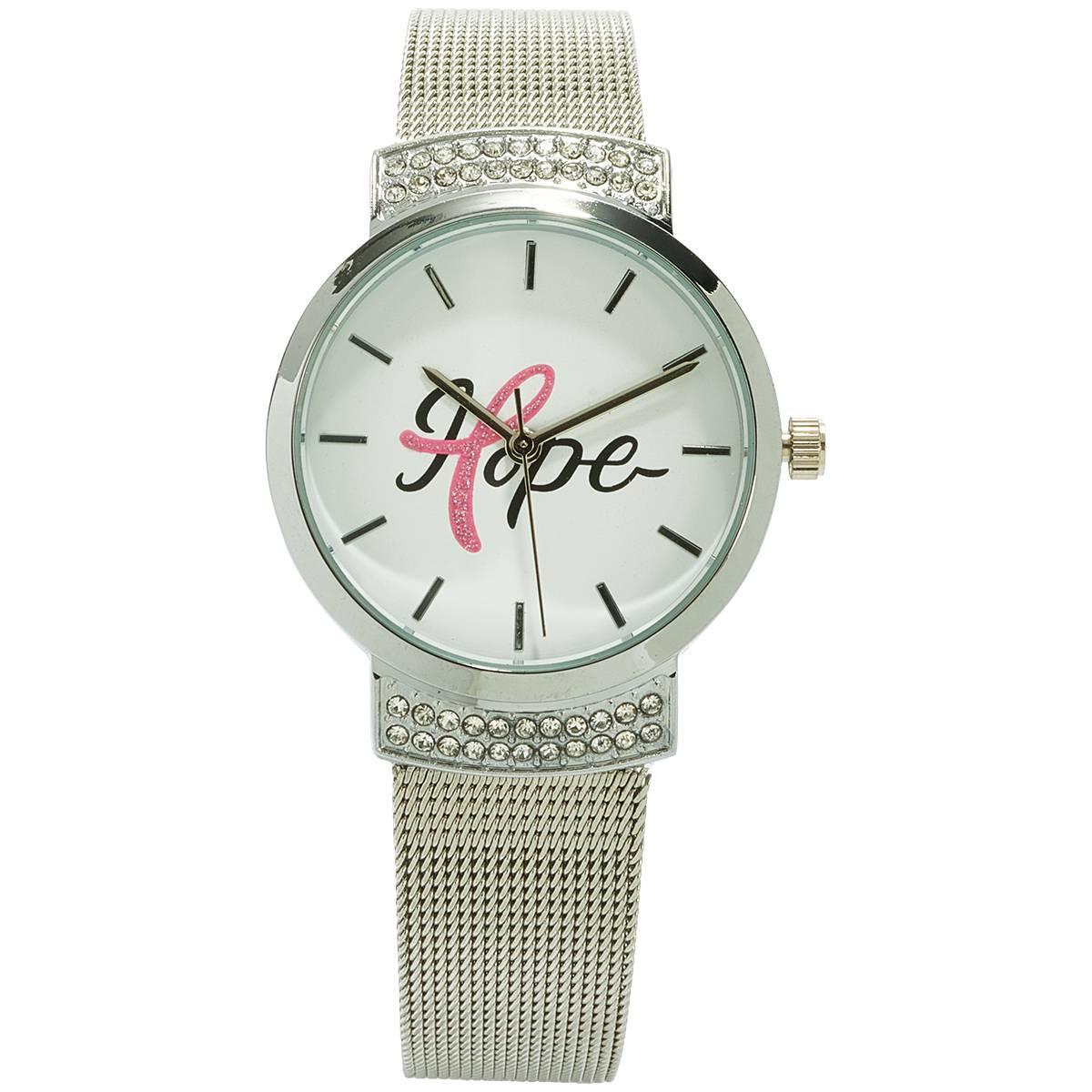 Womens Breast Cancer Awareness Hope Dial Watch - AM149