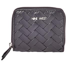 Womens Nine West Norah Woven Zip-Around Wallet