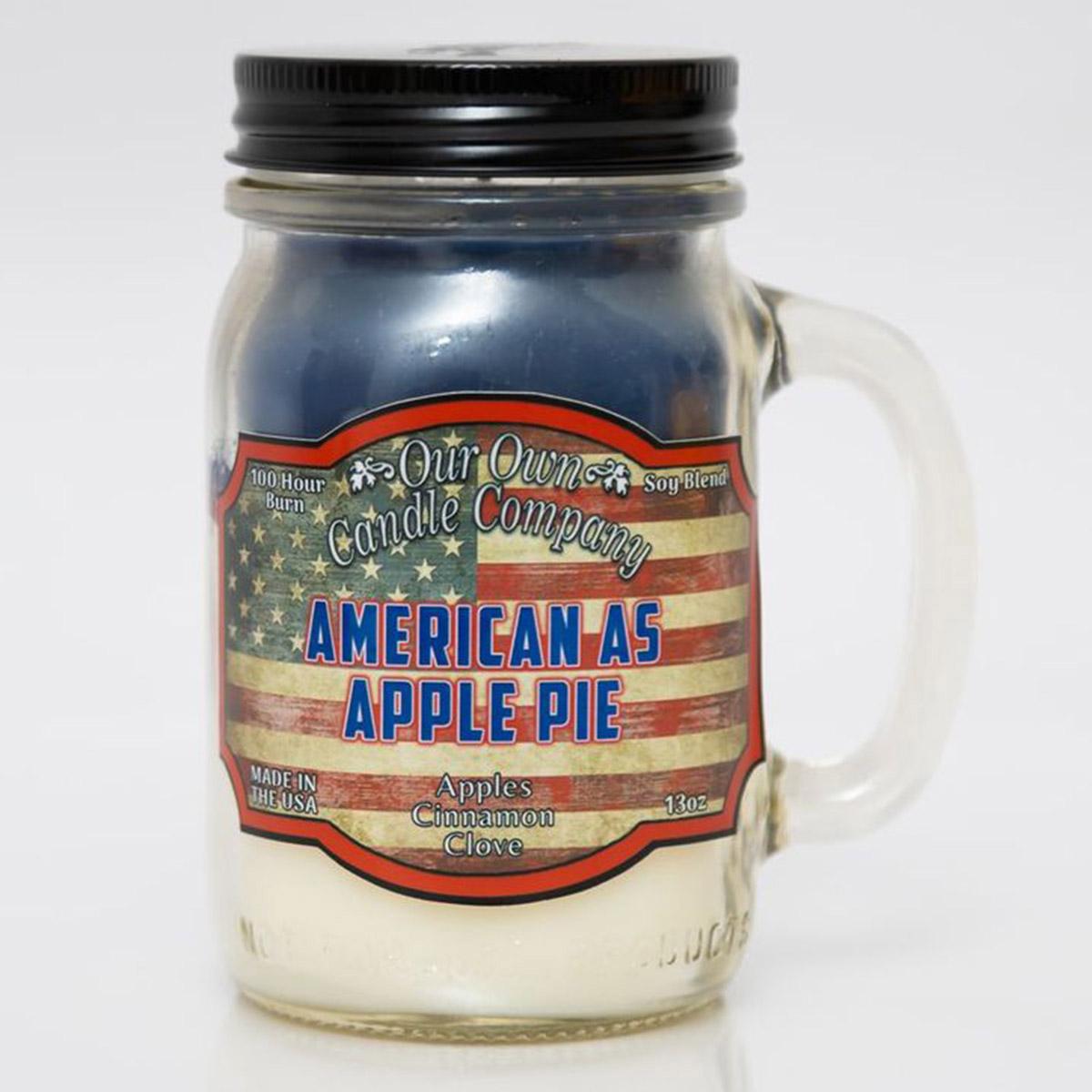 Our Own Candle Company 13oz. American as Apple Pie Candle
