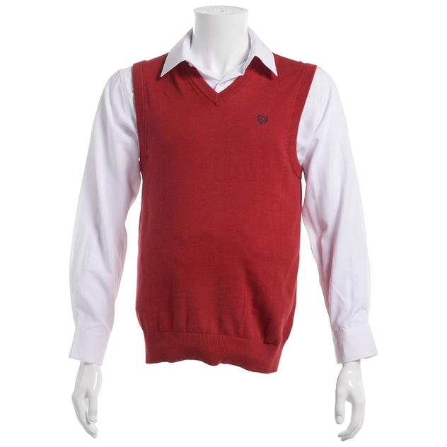 Mens Chaps Fine Gauge Sweater Vest