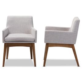 Baxton Studio Nexus Dining Armchairs - Set of 2