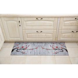 J&V Textiles Cloud Comfort Blossoms Anti-Fatigue Kitchen Mat