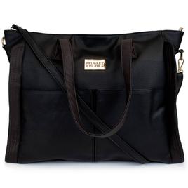 Badgley Mischka Rose Vegan Leather Travel Tote Weekender Bag