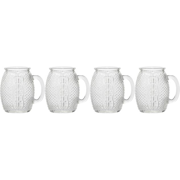 Home Essentials Football Shot Glasses - Set of 6