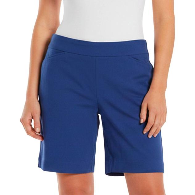 Plus Size Briggs Millennium Split Hem Bermuda Shorts
