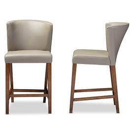 Baxton Studio Olivia 2pc. Pub Stool Set