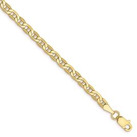Diamond Classics(tm) 10kt. Gold Anchor Chain Bracelet