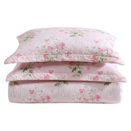 Laura Ashley Veronicas Bouquet Cotton Quilt Set