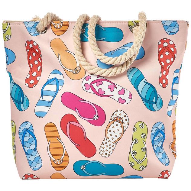 Renshun Flip Flop Rope Handle Tote