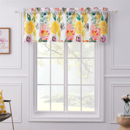 Greenland Home Fashions(tm) Watercolor Dream Valance - 89x21