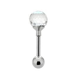 16-Gauge surgical Steel AB Crystal Disco Ball Tragus