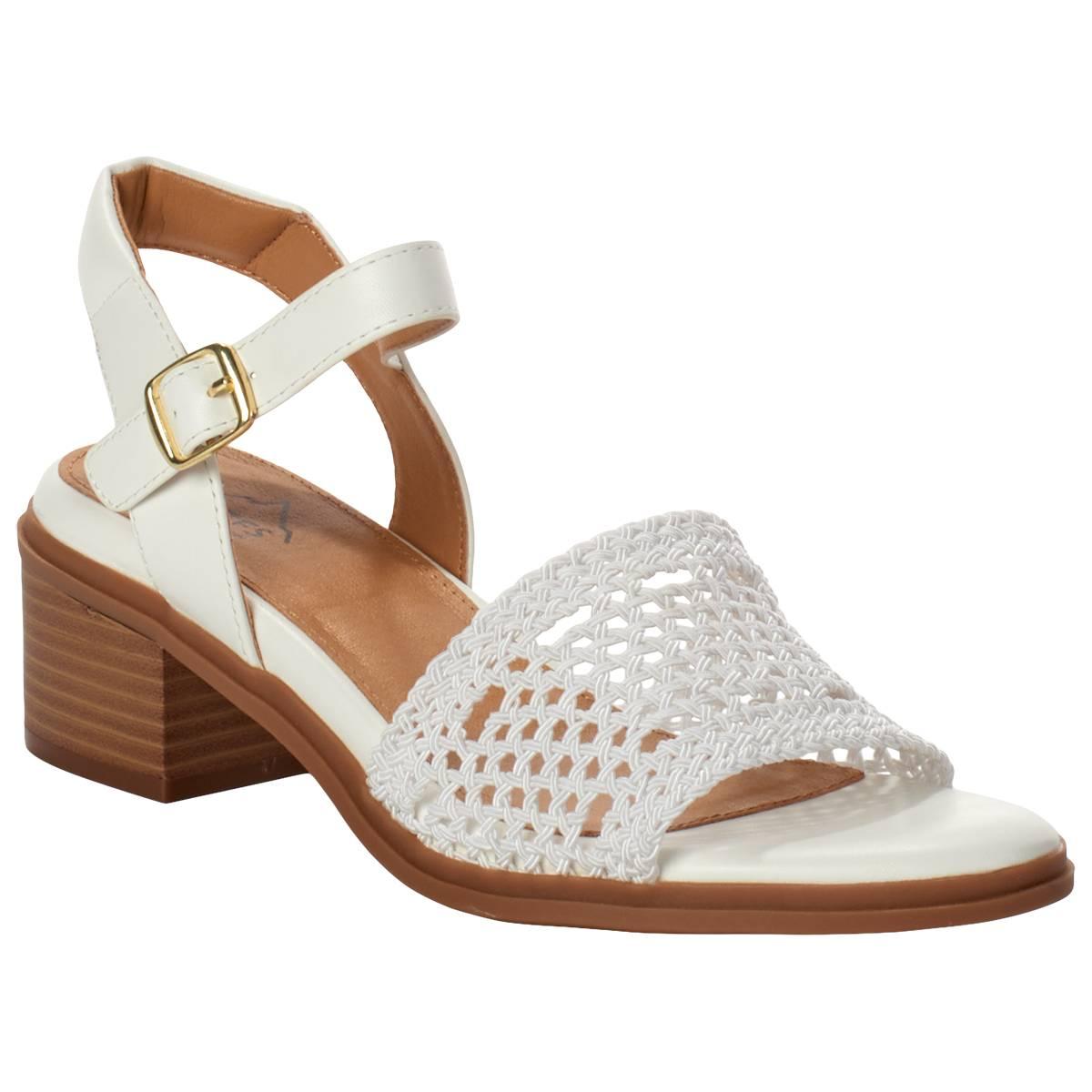 Womens Cliffs by White Mountain Cortland Block Heel Sandals