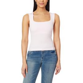 Juniors Wallflower Seamless Tank with Shelf Bra