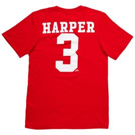 Mens Fanatics B. Harper 3 Upper Player Short Sleeve Tee