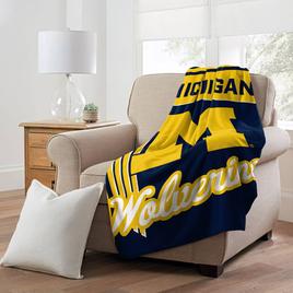 Sweet Home Collection NCAA Michigan Wolverines Throw