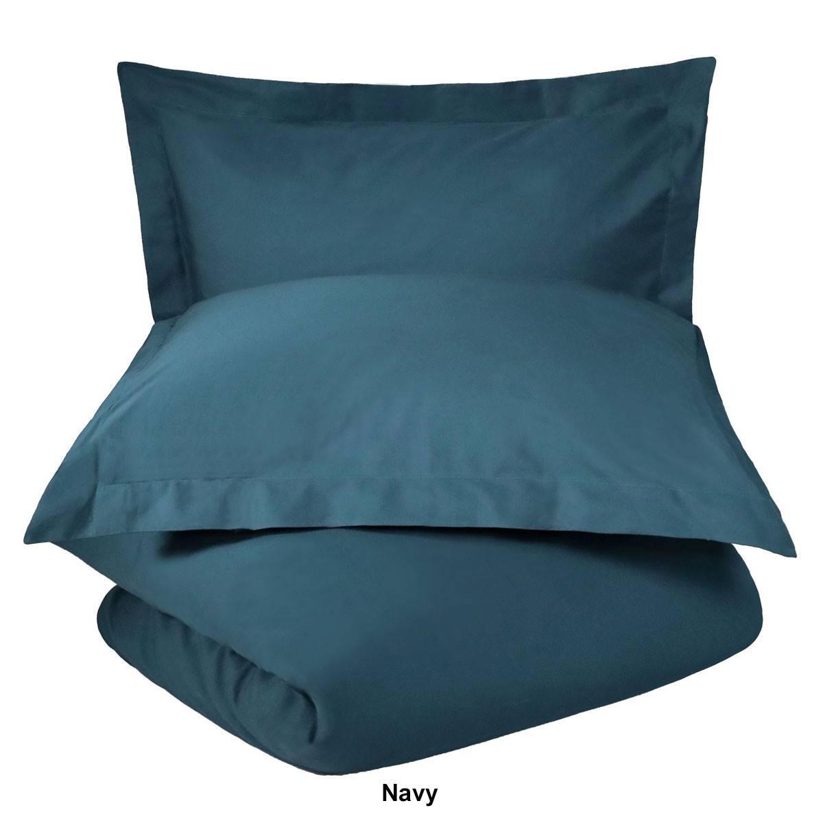 Superior 300TC Cotton Percale Duvet Cover Set
