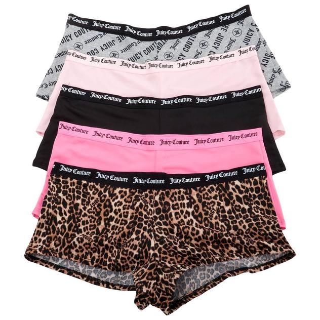 Juniors Juicy Couture 5pk. Micro Boyshort Panties JC8556-5PKCN