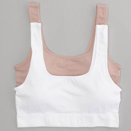 Womens Tommy Hilfiger 2pk. Seamless Scoop Bralettes RLF1222
