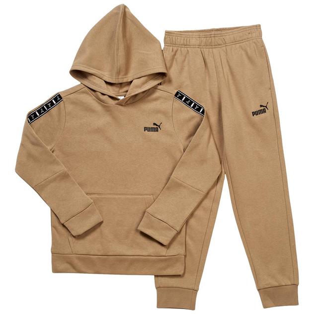 Boys (8-20) Puma® 2pc. Hoodie & Joggers Set - Iced Coffee