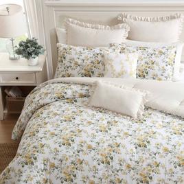Laura Ashley Roses Cotton Comforter Set