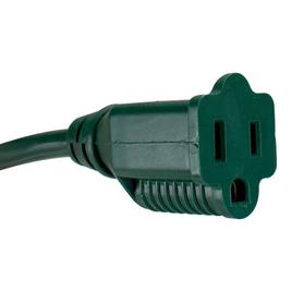 Northlight Seasonal 3-Prong Outdoor Extension Power Cord