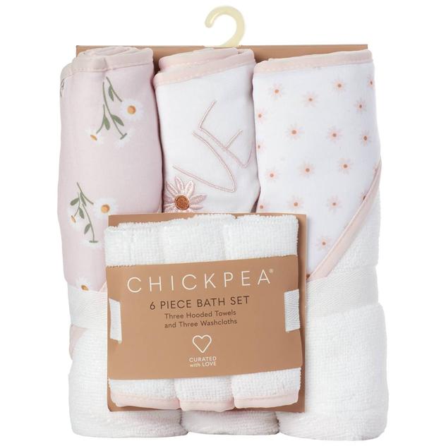Chick Pea® 6pc. Daisy Love Bath Set