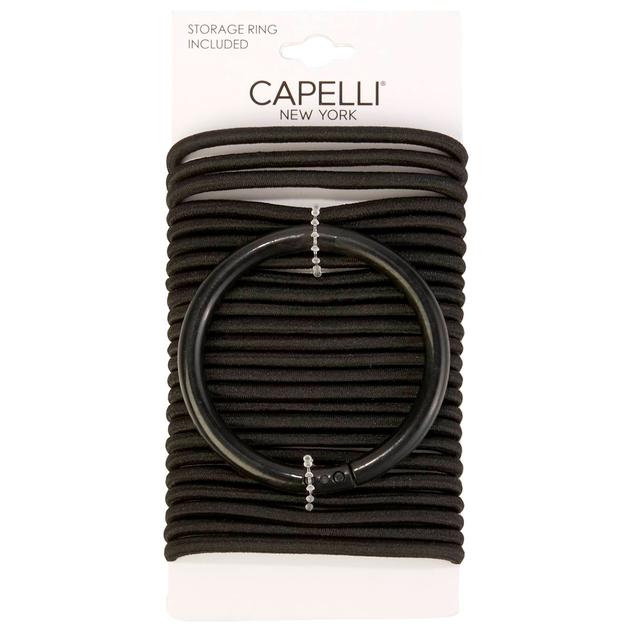 Womens Capelli New York 24pk. Elastic Pony Holders on Organizer