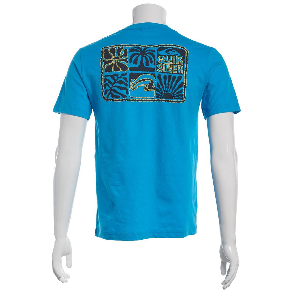 Young Mens Quicksilver Oyster Graphic Tee