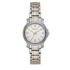Womens RELIC by Fossil Matilda Two-Tone Bracelet Watch - ZR34347
