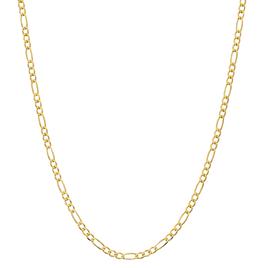 Gold Classics(tm) Gold over Sterling Silver Figaro Chain Necklace