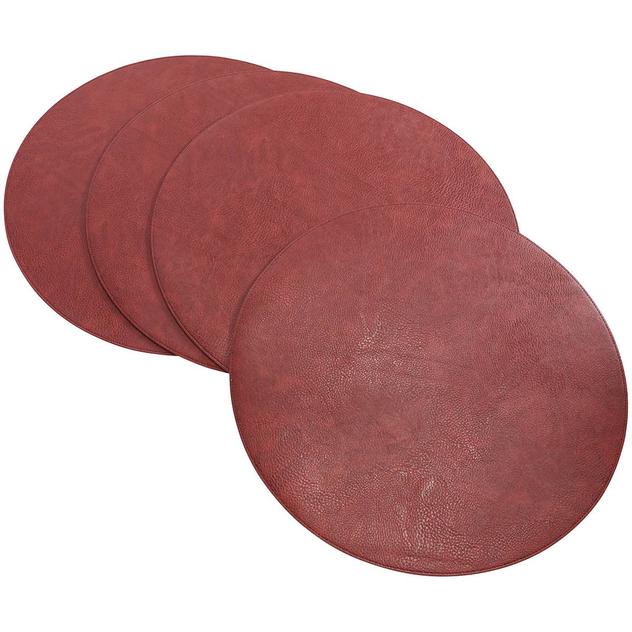 Morgan Faux Leather Placemat - Set of 4