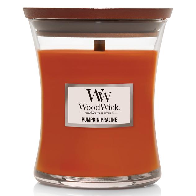 WoodWick® 9.7oz. Pumpkin Praline Jar Candle