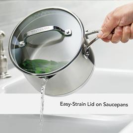 KitchenAid® Stainless Steel 3-Ply Base 11pc. Cookware Set