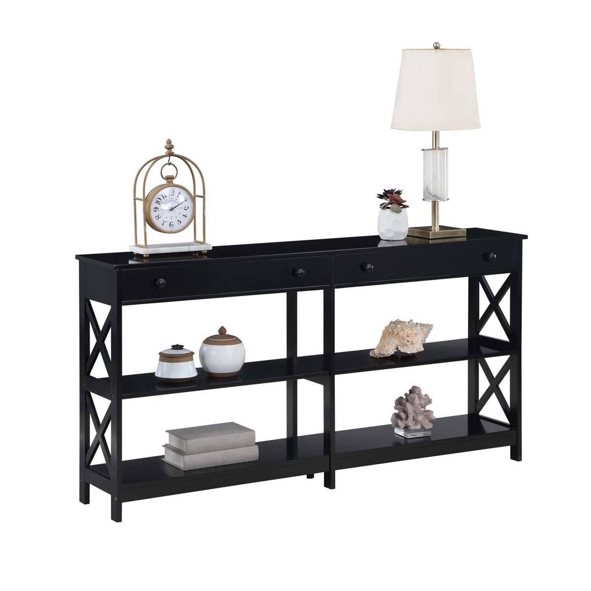 Convenience Concepts Oxford 3-Tier Console Table