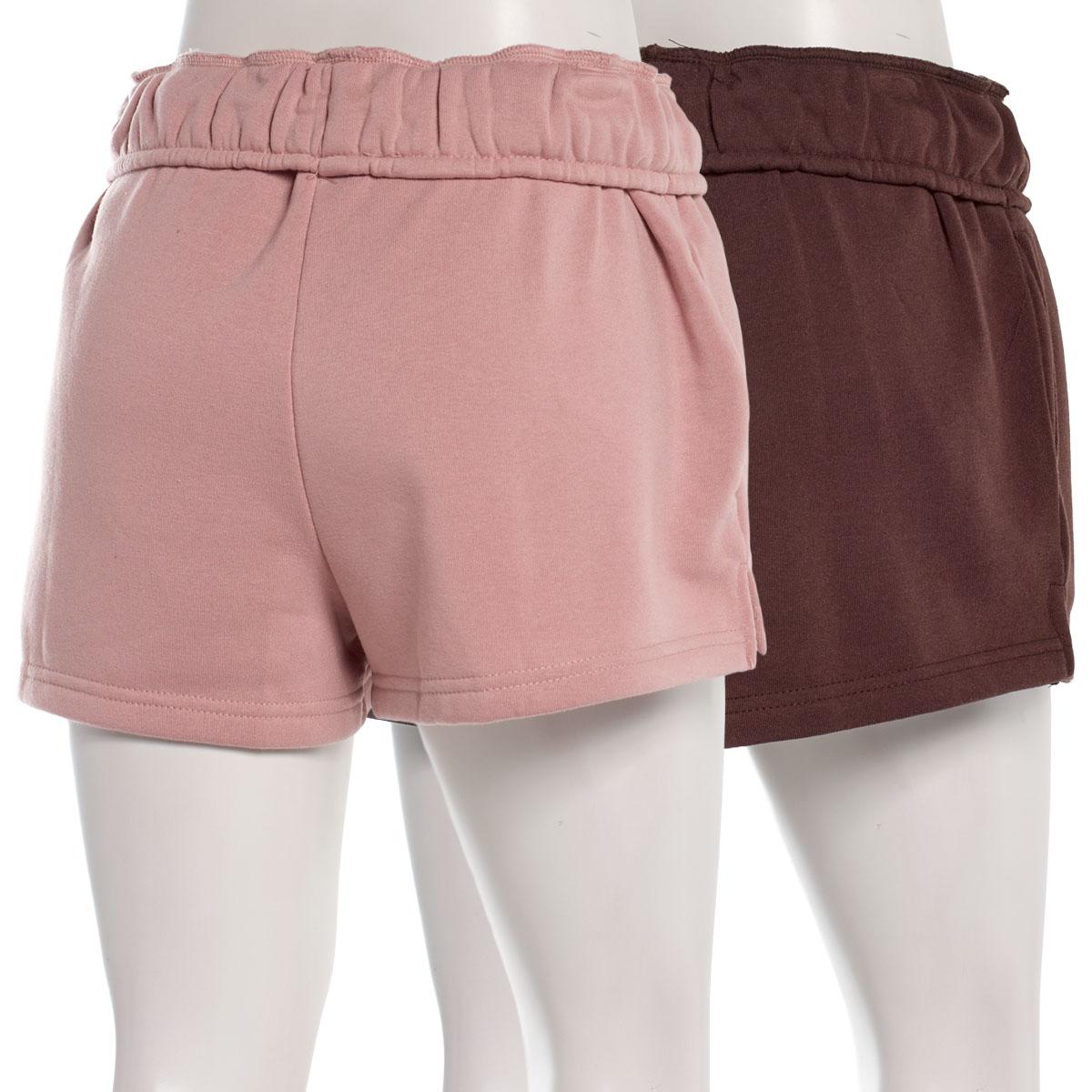 Juniors Urban Rebel 2pk. Fold Over Waist Shorts