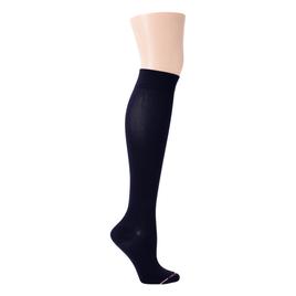 Womens Dr. Motion Nylon Solid Wide Calf Compression Socks