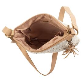 The Sak Lucia Crochet Crossbody - Natural Medallion