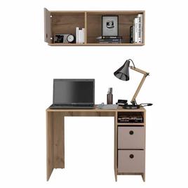 FM FURNITURE Light Oak Tokyo Office Set