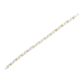 Haus of Brilliance 10kt. Yellow Gold Infinity Bracelet