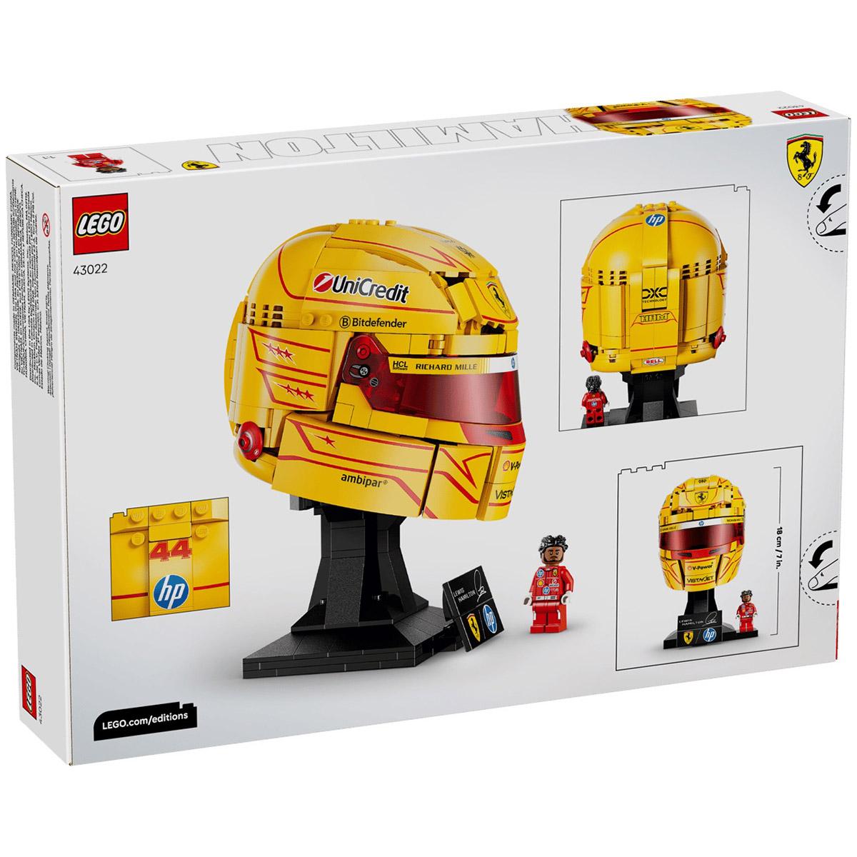 LEGO® Editions Scuderia Ferrari HP Lewis Hamilton Helmet