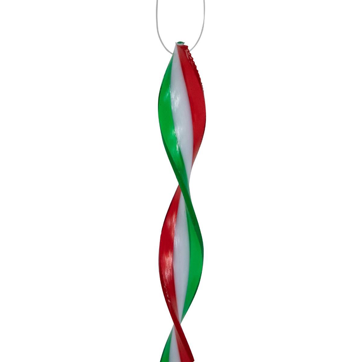 Northlight Seasonal 6ct. Multicolor Swirl Christmas Ornaments
