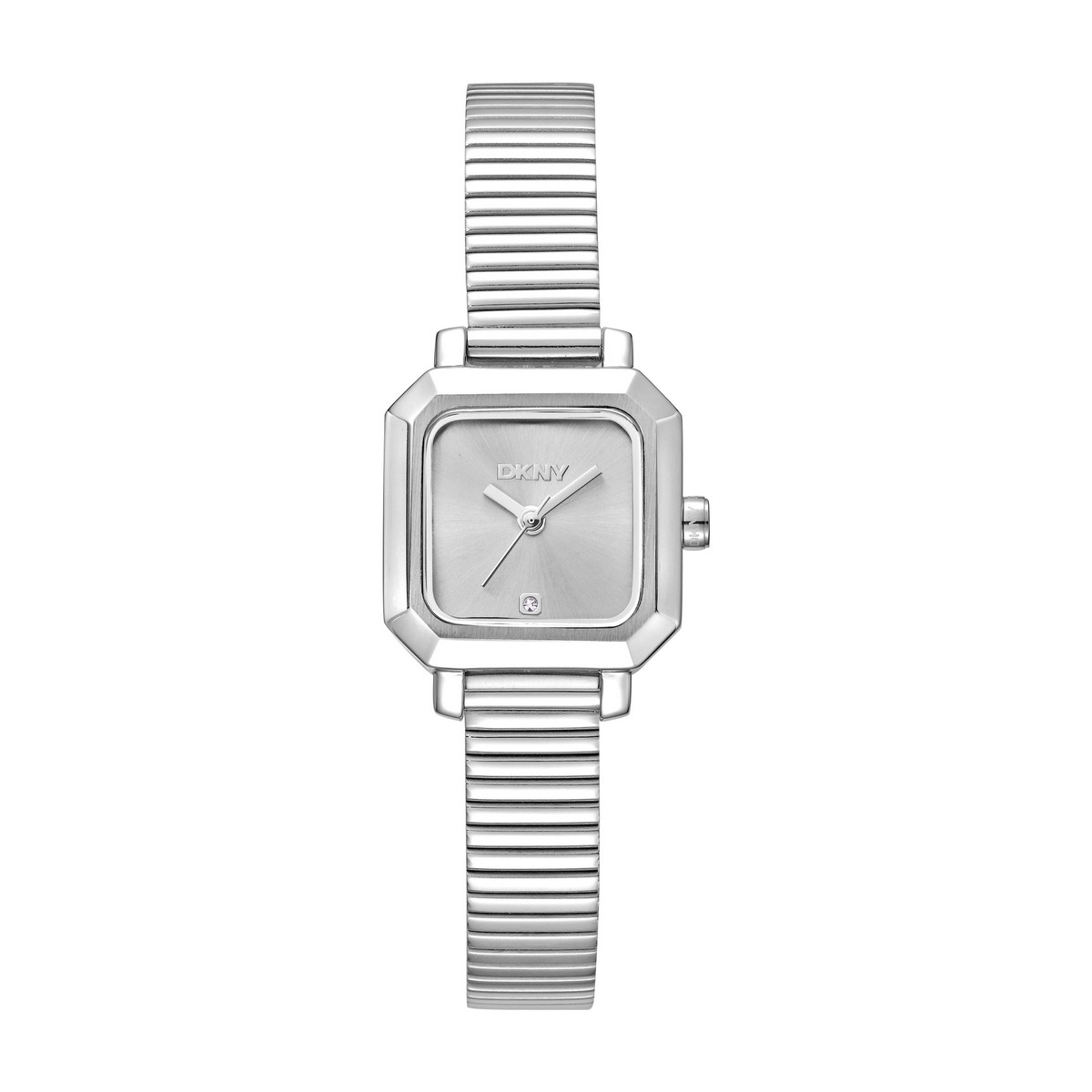 Womens DKNY White Dial Tubogas Bracelet Watch - DK1L123M0015