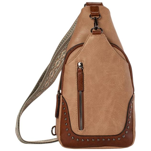 Sam & Hadley Color Block Guitar Strap Sling Crossbody