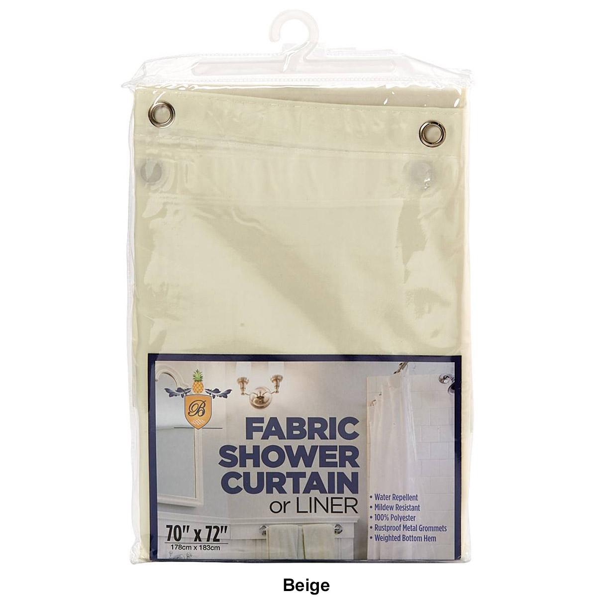 Broder Fabric Shower Curtain