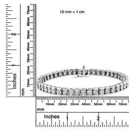 Haus of Brilliance Diamond Accent Classic Tennis Bracelet