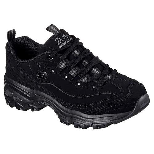 Womens Skechers D' Lites Play On Athletic Sneakers - Wide