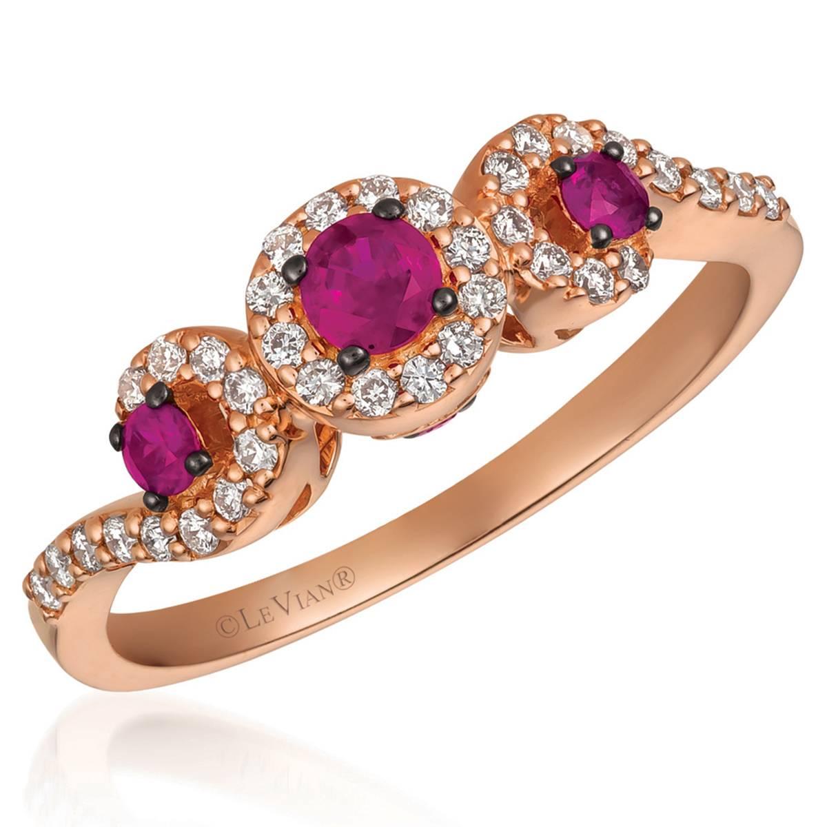 Le Vian(R) Chocolatier(R) Cinnamon Citrine(R) & Diamond Pendant