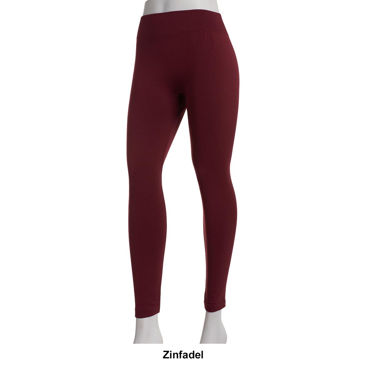 Petite Runway Ready Basic Fleece Lined Solid Leggings