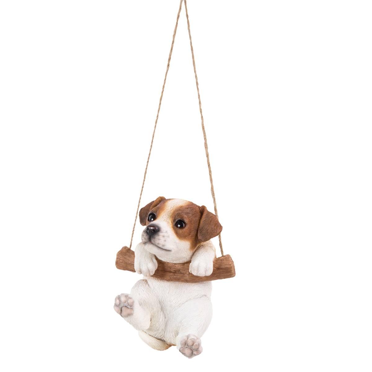 Hi-Line Gift Hanging Jack Russell Terrier Puppy Statue