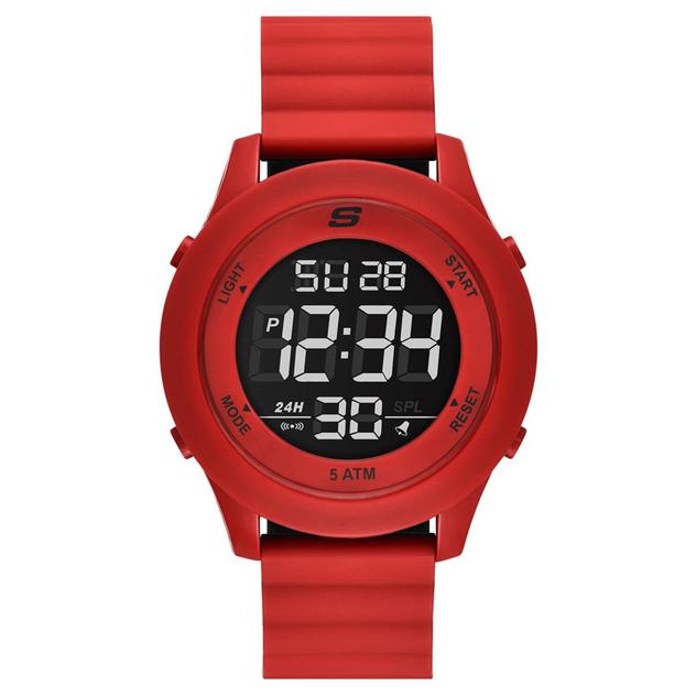 Mens Skechers Slip-Ins Red Rosencrans Watch - SR5247